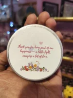 Baby Love Candle in Aluminium Tin - Image 2