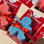 Christmas Cookie Candle with Christmas Card
