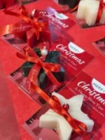 Christmas Star Candle with Christmas Card - Image 3